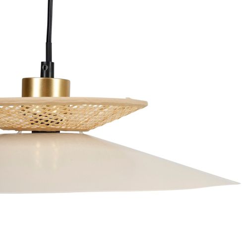 Suspension Envertito Métal Et Bambou