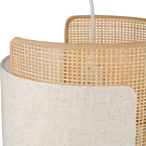 Suspension Lin Et Bambou Bourgeon