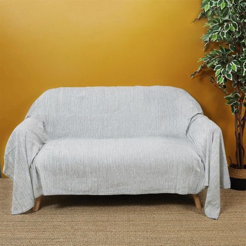 Jeté De Canapé 170x250 Cm Gris Clair