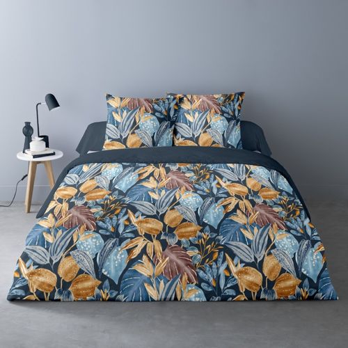 Housse De Couette 240x220 Milan + 2 Taies Percale De Coton