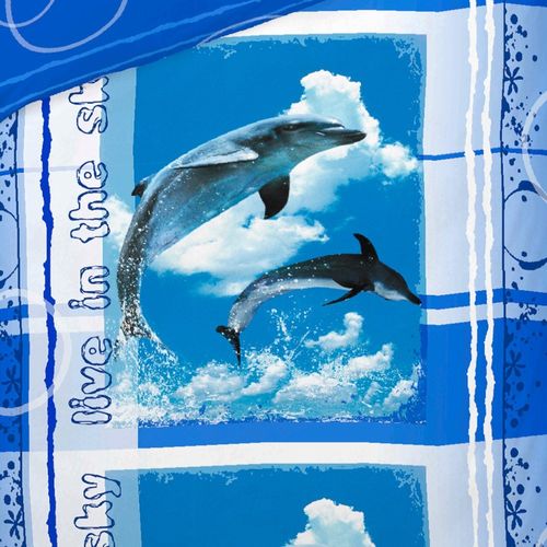 Housse De Couette 140x200 Live In The Sky + 1 Taie