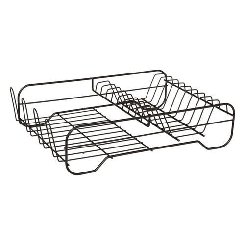 Égouttoir à Vaisselle 1 Niveau Extensible Noir
