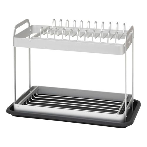 Égouttoir à Vaisselle 2 Niveaux En Aluminium