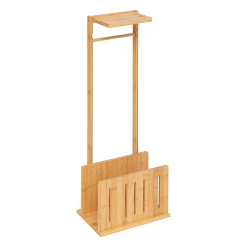 Dérouleur Pour Papier Wc Avec Réserve En Bambou