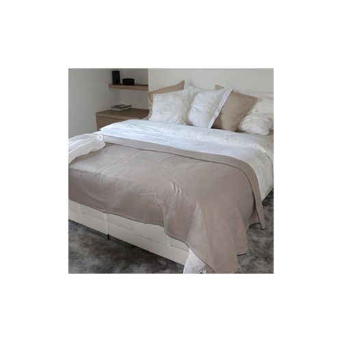 Couverture Polaire 220x240 Gris Perle