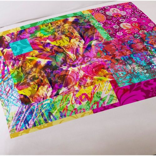 Housse De Couette 240x220 Etincelle + 2 Taies 100% Coton