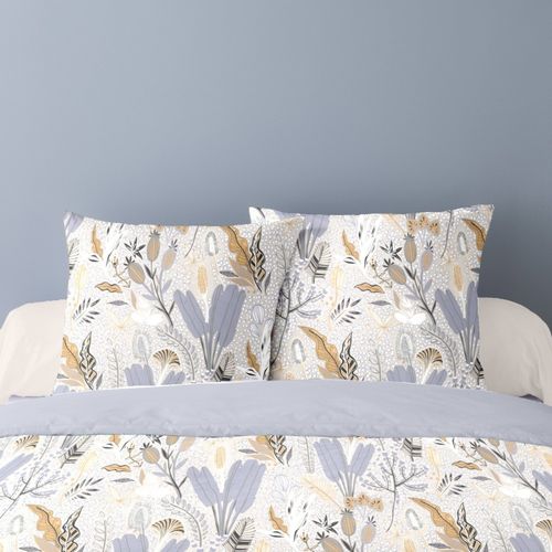 Housse De Couette 240x220 Rika + 2 Taies Matière Polaire