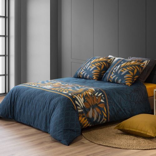 Housse De Couette 240x220 Salva + 2 Taies Coton 57 Fils