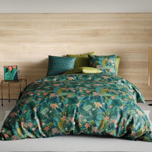 Housse De Couette 240x220 Zania + 2 Taies Coton 57 Fils