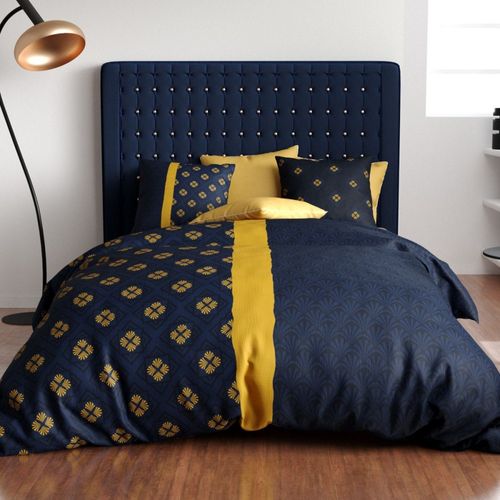 Housse De Couette 240x220 Nil + 2 Taies Coton 57 Fils