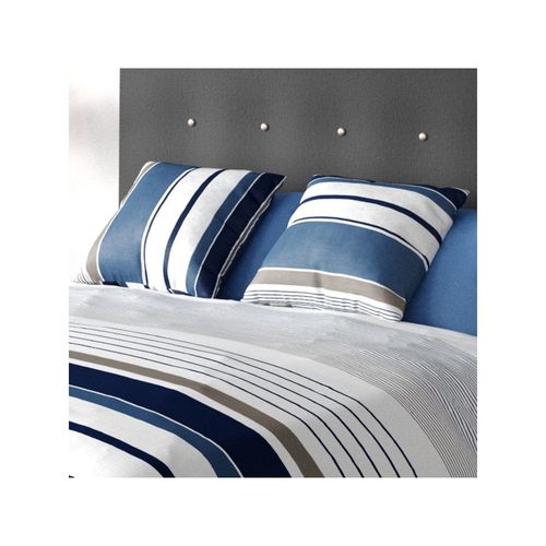 Housse De Couette 240x220 Belize + 2 Taies Coton 57 Fils