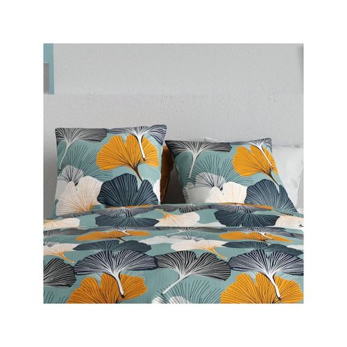 Housse De Couette 240x220 Gink + 2 Taies Coton 57 Fils