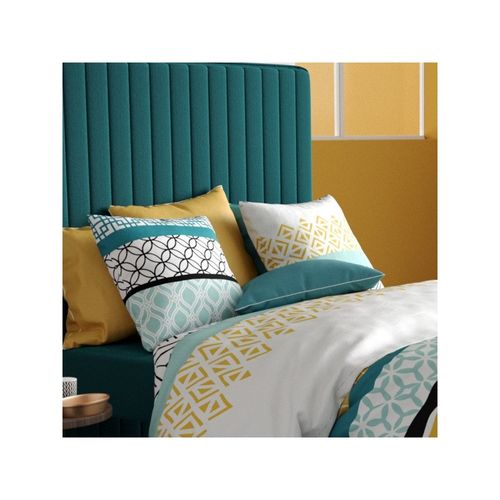 Housse De Couette 260x240 Cite D'or + 2 Taies Coton 57 Fils