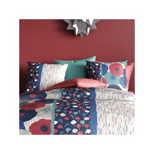 Housse De Couette 260x240 Agueda + 2 Taies Coton 57 Fils