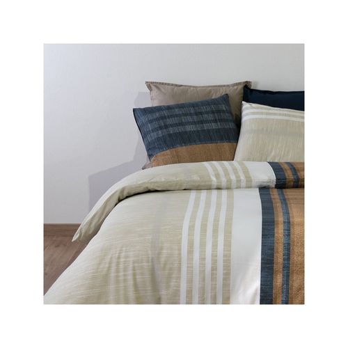 Housse De Couette 260x240 Romane + 2 Taies Coton 57 Fils