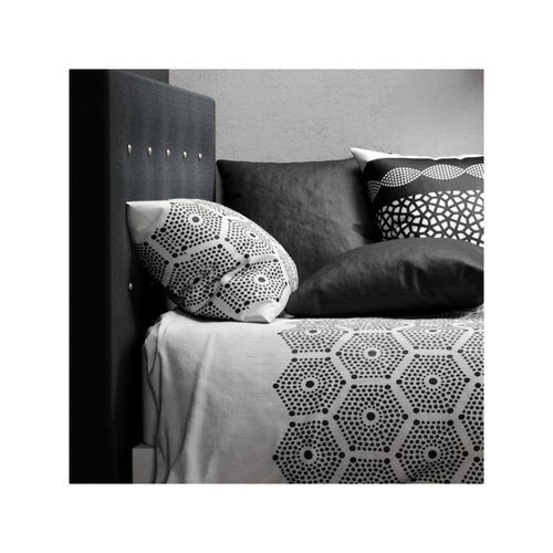 Housse De Couette 260x240 Pavage + 2 Taies Coton 57 Fils