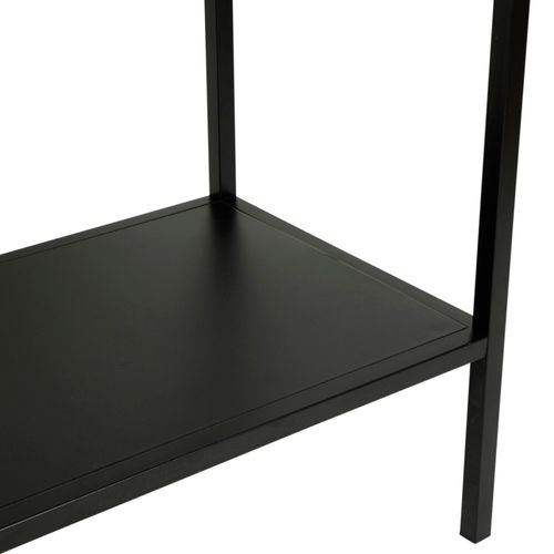 Console Mélaminé Et Métal