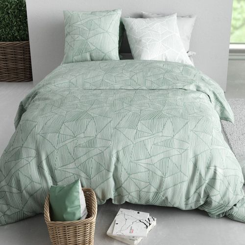 Housse De Couette 240x220 Adely + 2 Taies Coton 57 Fils