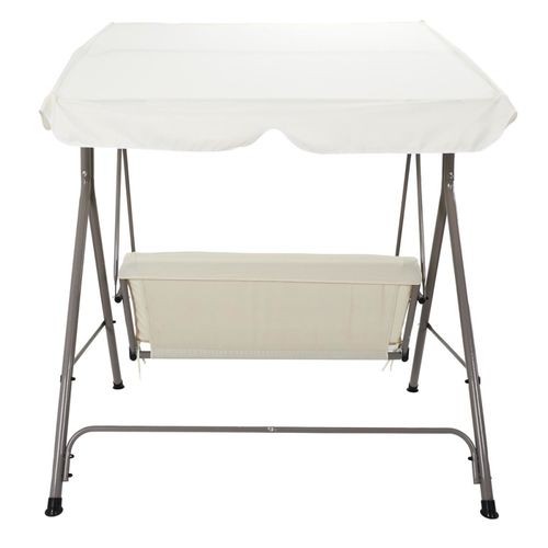 Balancelle Beige En Métal