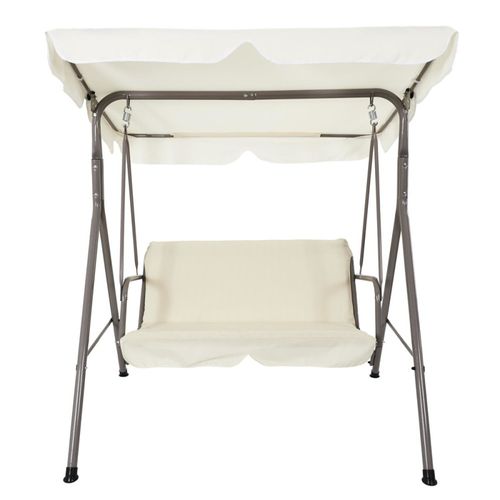 Balancelle Beige En Métal