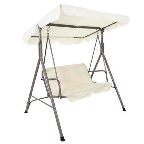 Balancelle Beige En Métal