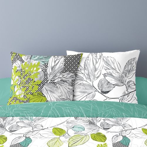 Housse De Couette 260x240 Polly + 2 Taies 100% Coton