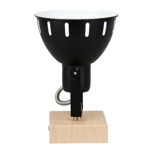 Spot Patère Orientable 1 Abat-jour Métal Noir