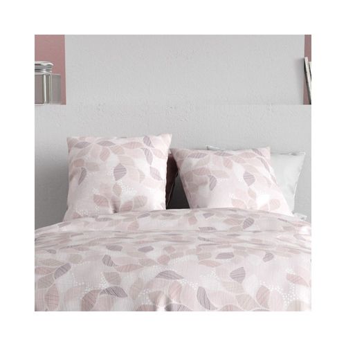 Housse De Couette 260x240 Alix + 2 Taies Coton 57 Fils