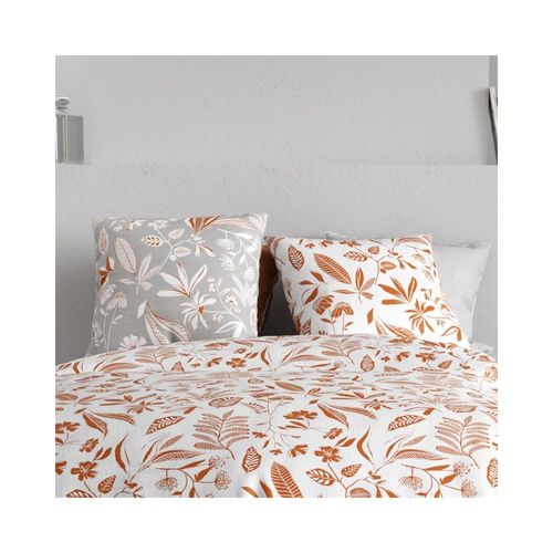 Housse De Couette 260x240 Kaylie + 2 Taies Coton 57 Fils