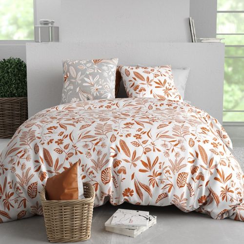 Housse De Couette 240x220 Kaylie + 2 Taies Coton 57 Fils