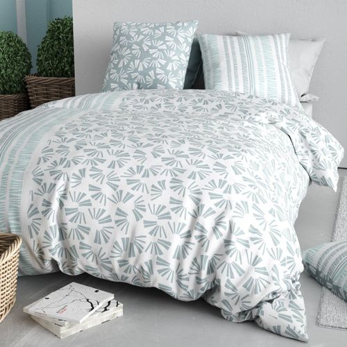 Housse De Couette 240x220 Rossi + 2 Taies Coton 57 Fils
