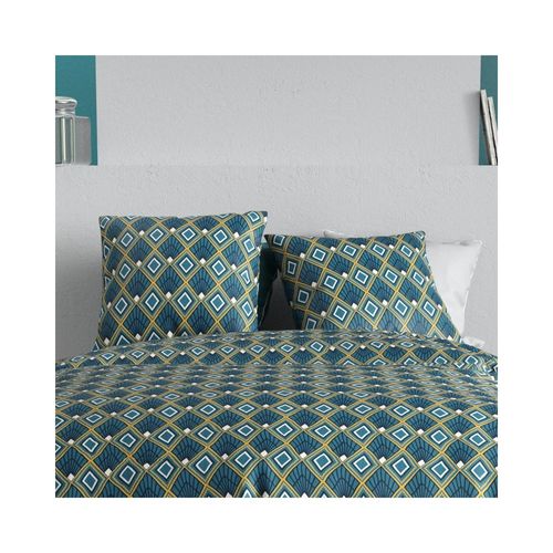 Housse De Couette 240x220 Triska + 2 Taies Coton 57 Fils