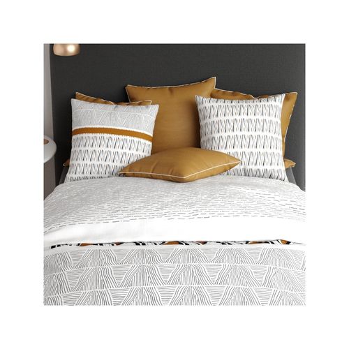 Housse De Couette 240x220 Louxor + 2 Taies Coton 57 Fils