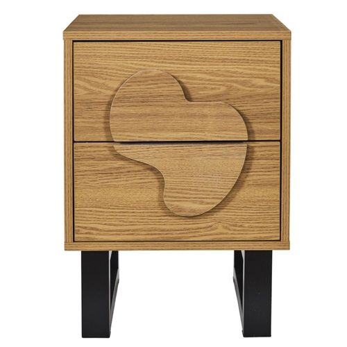 Table De Chevet 2 Tiroirs