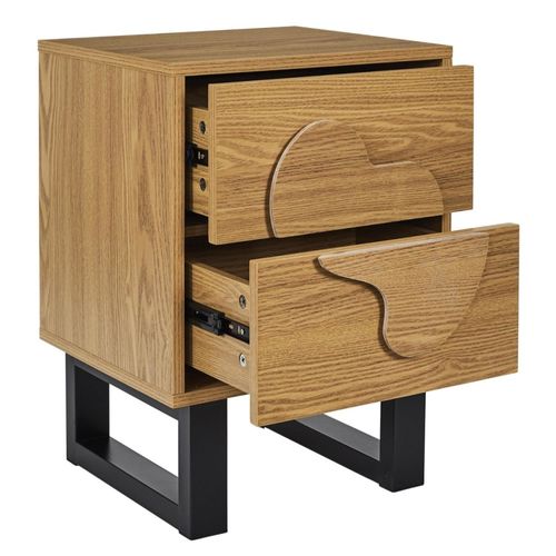 Table De Chevet 2 Tiroirs