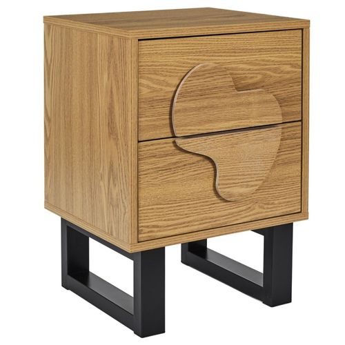 Table De Chevet 2 Tiroirs