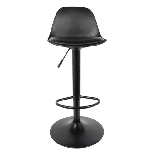 Lot De 2 Tabourets De Bar Noir