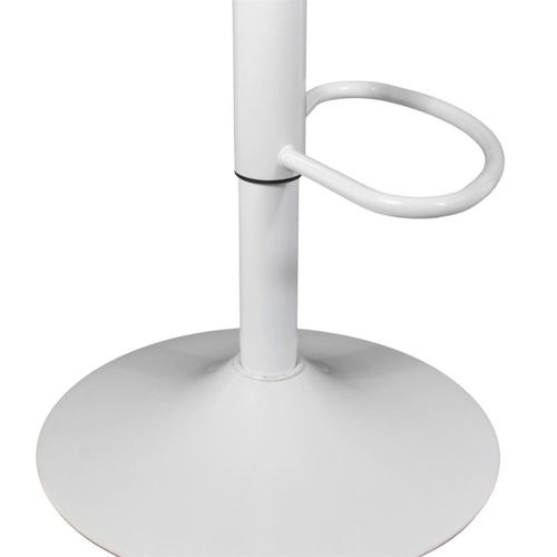 Lot De 2 Tabourets De Bar Blanc