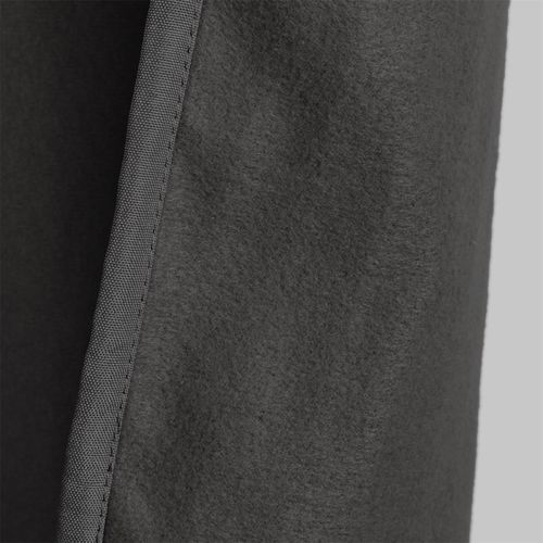 Rideau Isolant Polaire 135x240 Cm Noir