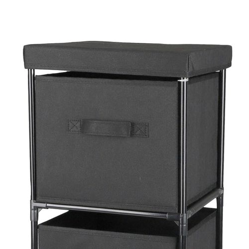 Meuble De Rangement 3 Cubes Intissés