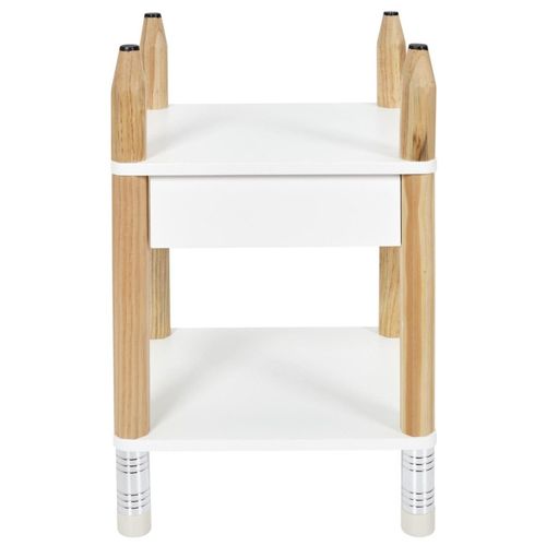 Table De Chevet Pour Enfant Blanche