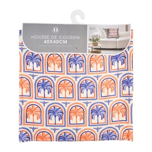 Housse De Coussin 40x40 Cm Palmiers