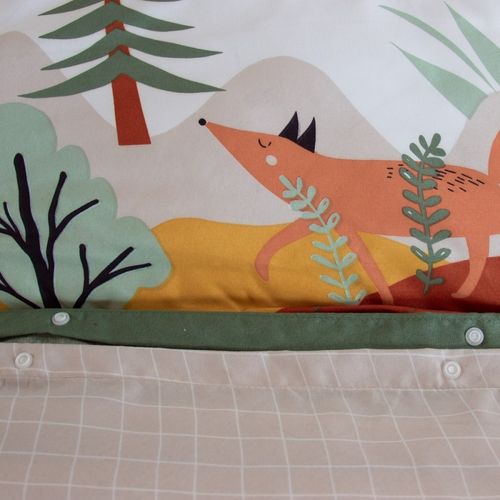 Housse De Couette 140x200 + 1 Taie Forest