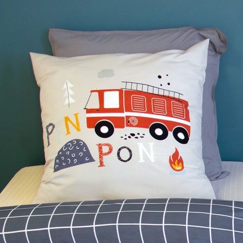 Housse De Couette 140x200 + 1 Taie Flammeche