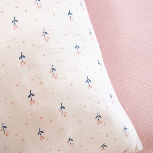 Housse De Couette 140x200 + 1 Taie Liberty En Gaze De Coton