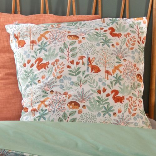 Housse De Couette 140x200 + 1 Taie Pierrot Coton 57fils