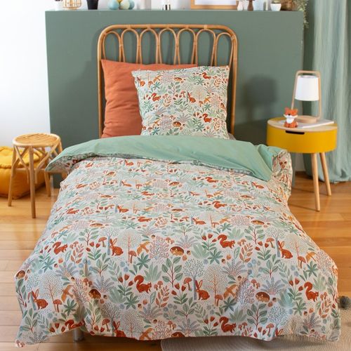 Housse De Couette 140x200 + 1 Taie Pierrot Coton 57fils