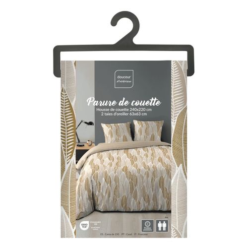 Housse De Couette 240x220 + 2 Taies Imprimées Kim