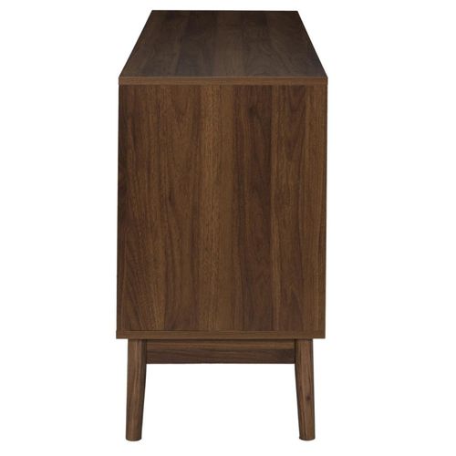 Buffet 2 Portes Imitation Bois Foncé