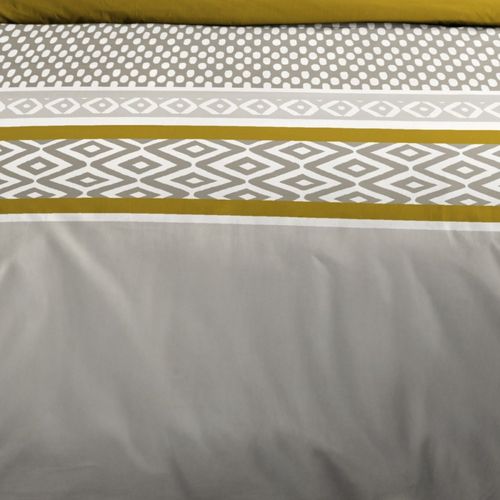 Housse De Couette 260x240 Pixus + 2 Taies Coton 57 Fils